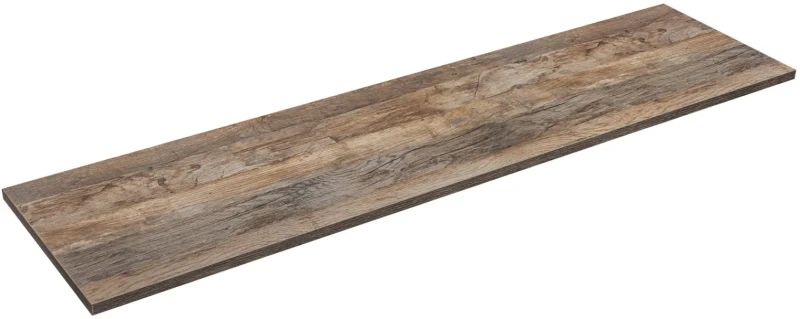 Zestaw mebli łazienkowych SANTA FE TAUPE A3 taupe/dąb vintage z szafką pod umywalkę 80 cm - 6 elementów