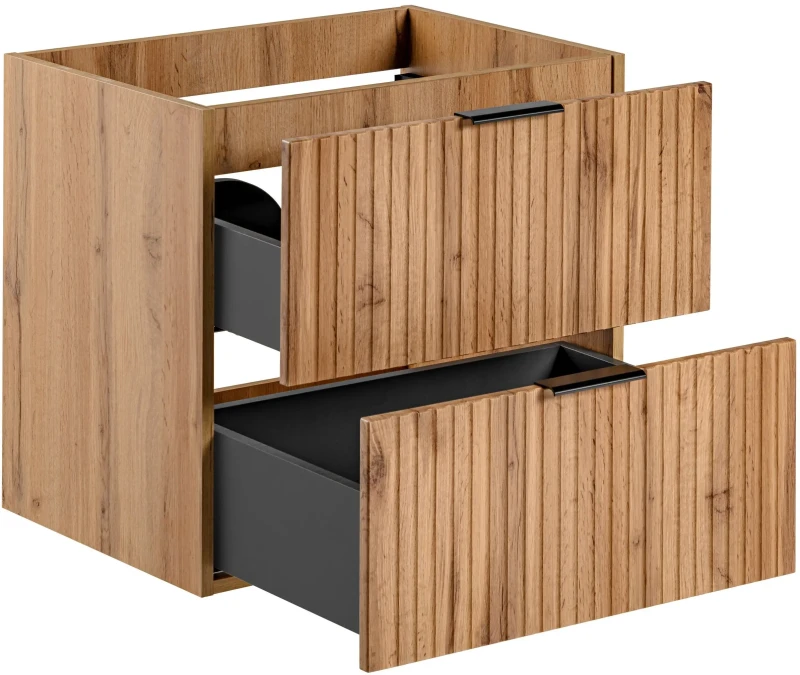 Zestaw mebli łazienkowych ADEL OAK (szafka pod umywalkę ADEL OAK 82-60-B-2S)