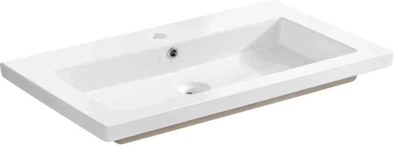 Zestaw mebli łazienkowych FIJI WHITE 100 cm (umywalka ceramiczna UM-8070 SPIRIT 100)