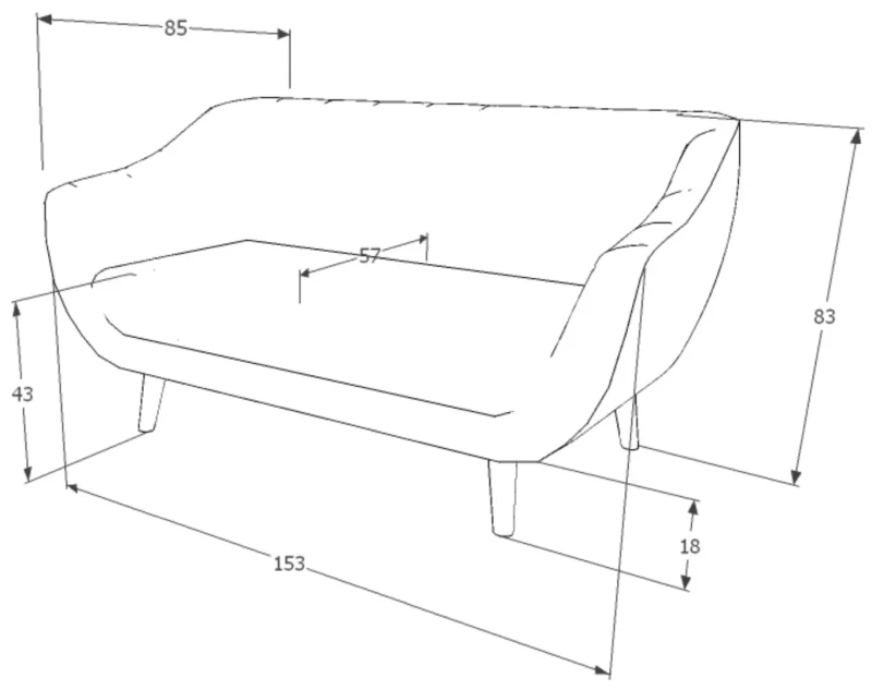 Sofa tapicerowana Elite 2