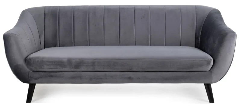 Sofa tapicerowana Elite 3 Velvet szary Bluvel 14