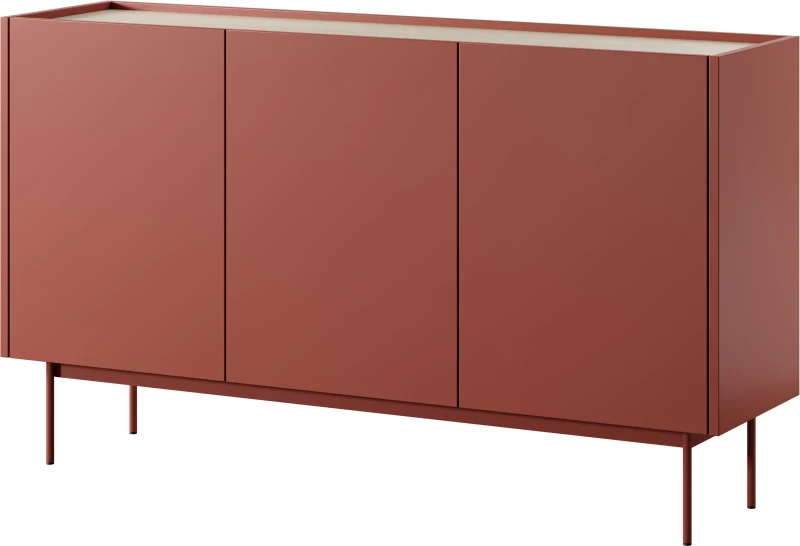Komoda Color K-144 ceramic red