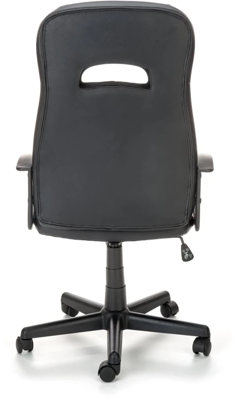 Fotel gabinetowy Castano obrotowy do biura czarny/popielaty