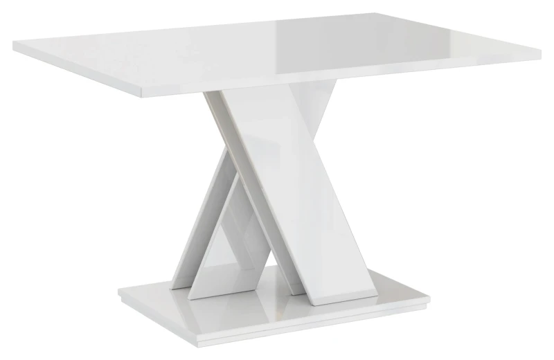 Stolik kawowy Stylio 120x60 cm ława prostokątna do salonu white gloss