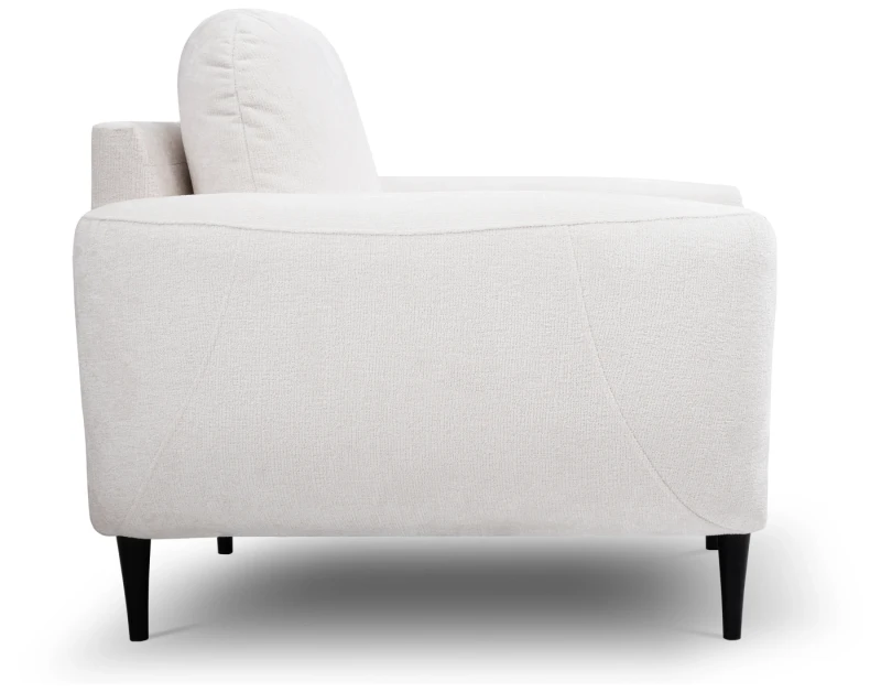 Fotel tapicerowany BOHO w stylu skandynawskim do salonu - Perfect Harmony 01