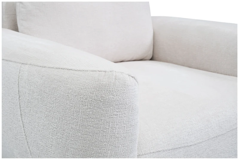 Fotel tapicerowany BOHO w stylu skandynawskim do salonu - Perfect Harmony 01