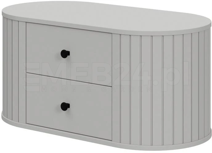 Szafka pod umywalkę Venezia z 2 szufladami do łazienki 95 cm cashmere