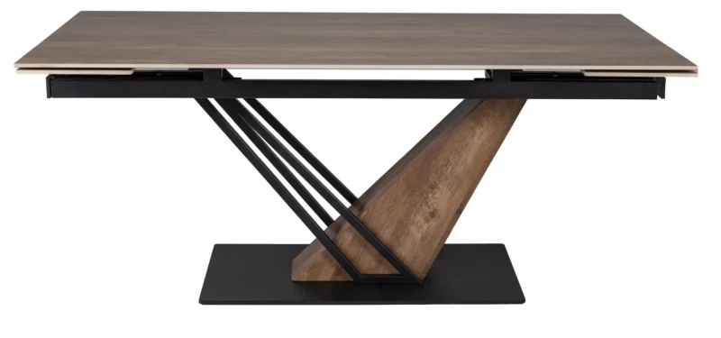 Stół rozkładany Genesis Legno do jadalni 160-220 cm dąb efekt drewna