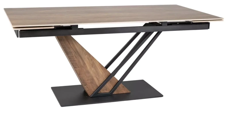 Stół rozkładany Genesis Legno do jadalni 180-240 cm dąb efekt drewna