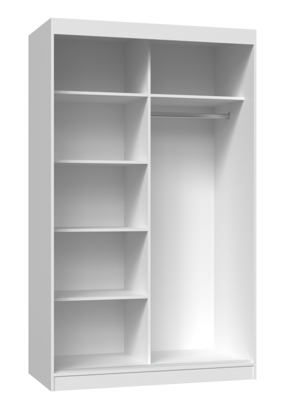 Szafa przesuwna Iga do sypialni 120 cm dąb sonoma