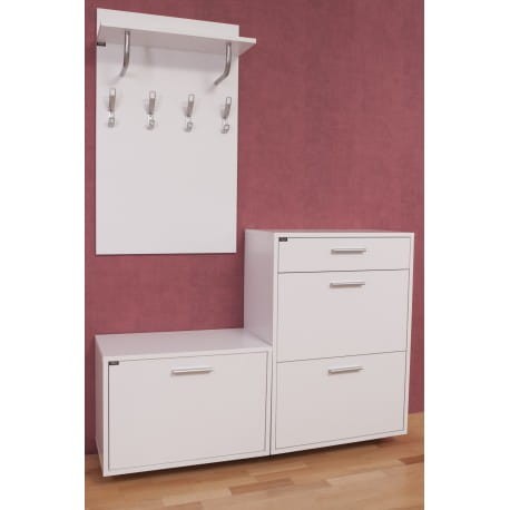 Rimini - Aruba - Plano szafa na obuwie/komplet do przedpokoju