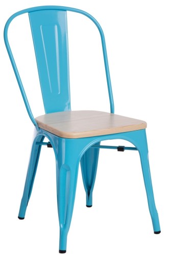Krzesło Paris Wood nieb. sosna naturalna