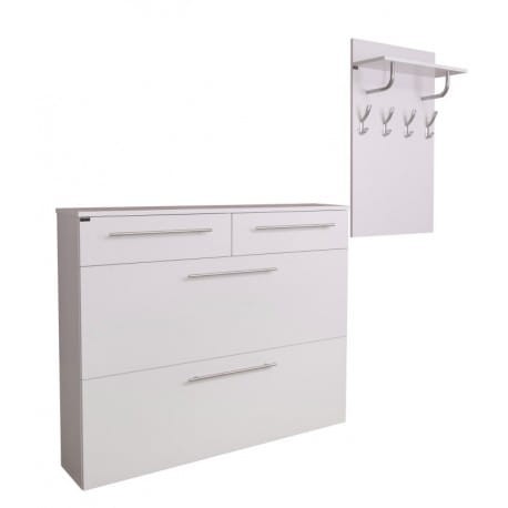 Aniwa - Plano szafa na obuwie/komplet do przedpokoju