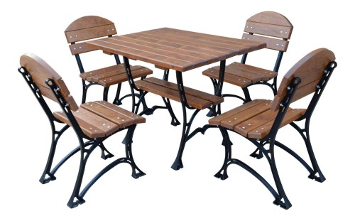 Meble żeliwne Faktor bez podłokietników DeLux 100