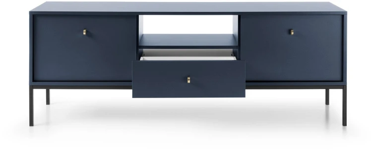 Szafka RTV Mono 154cm granat