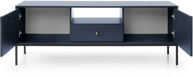 Szafka RTV Mono 154cm granat