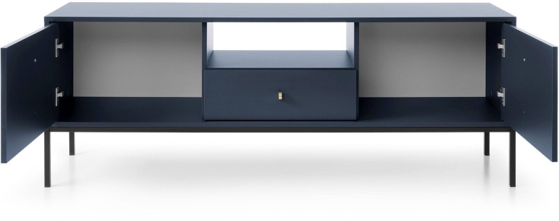 Szafka RTV Mono 154cm granat