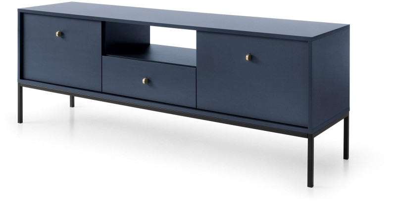 Szafka RTV Mono 154cm granat