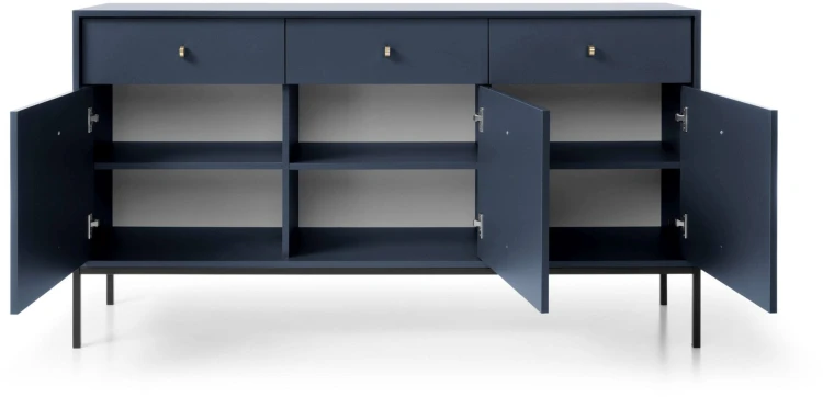 Komoda Mono granatowa 154cm