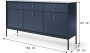 Komoda Mono granatowa 154cm