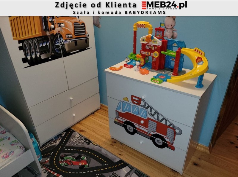 Szafa dwudrzwiowa dla chłopca BABYDREAMS - zdjęcie od klienta
