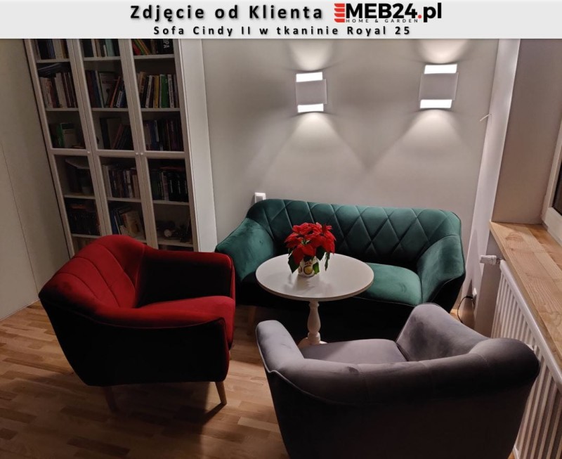 Sofa tapicerowana Cindy II zdjęcie od klienta