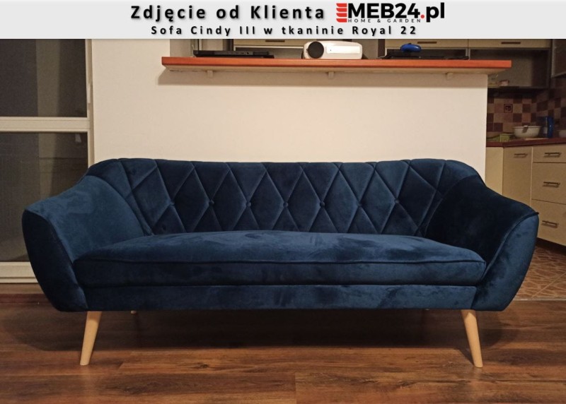 Sofa tapicerowana Cindy III zdjęcie od klienta