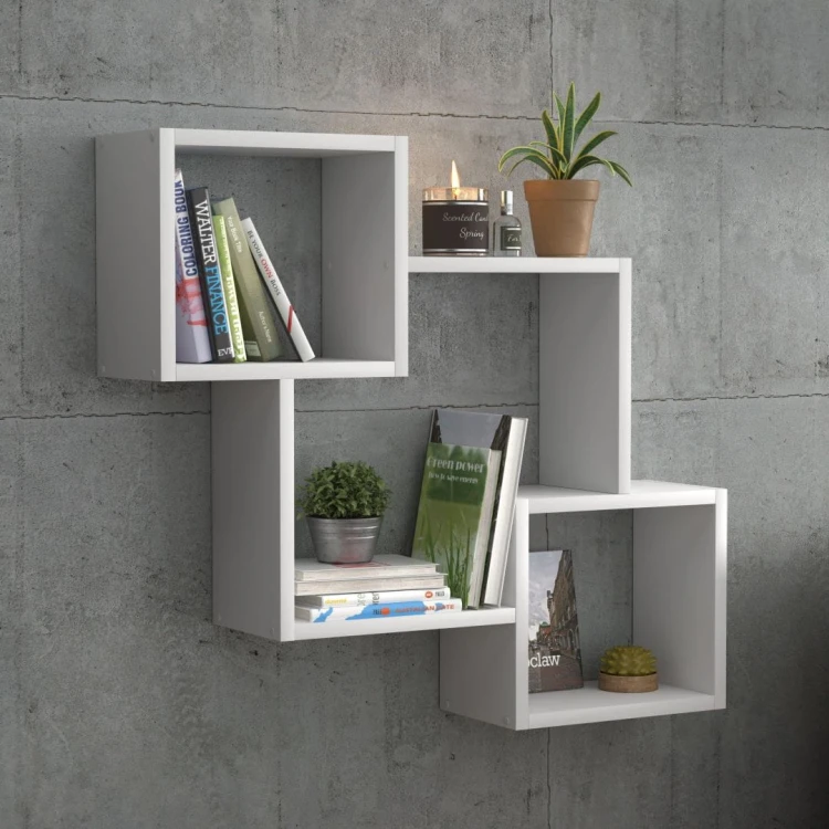 półka wisząca baka biała