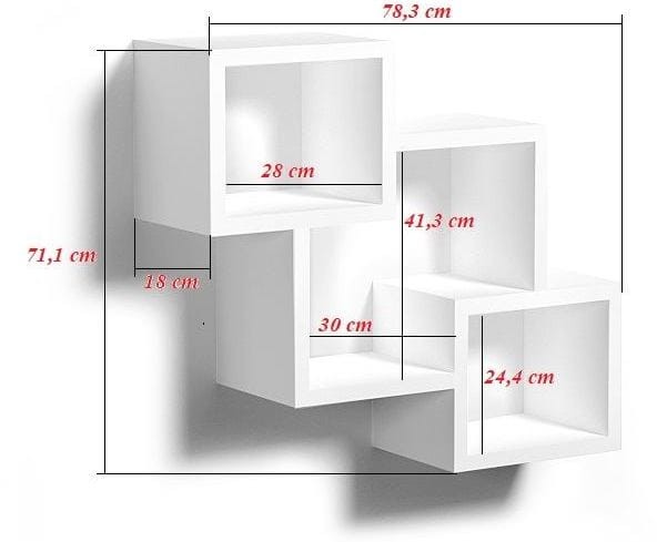 Półka Wisząca Baka wymiary
