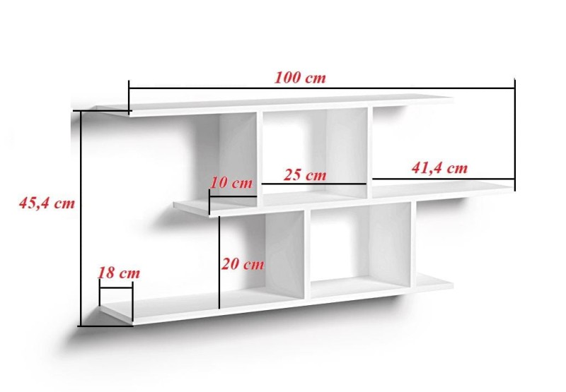 Półka Wisząca Sjunas wymiary