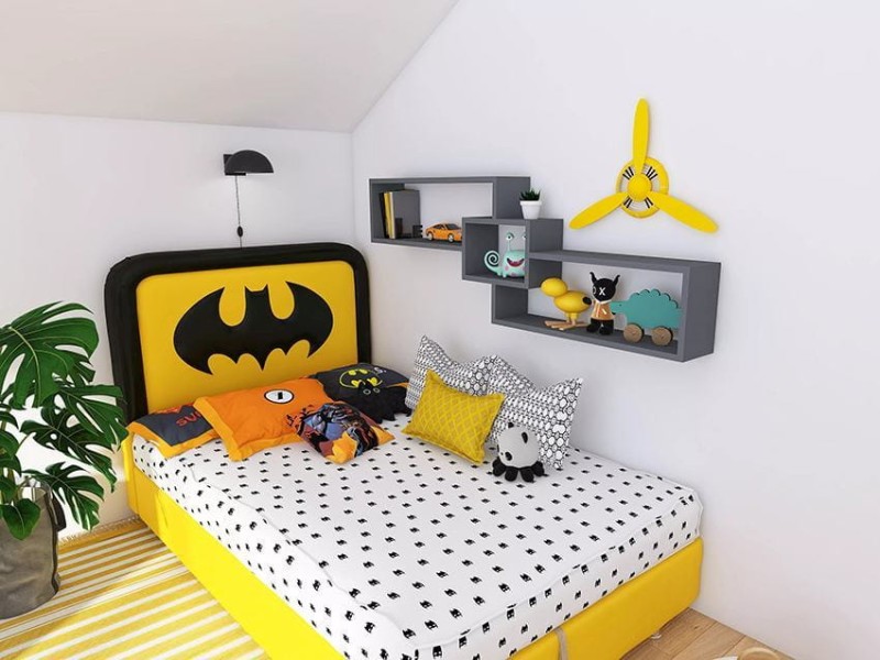 Półka Wisząca Sjun szara