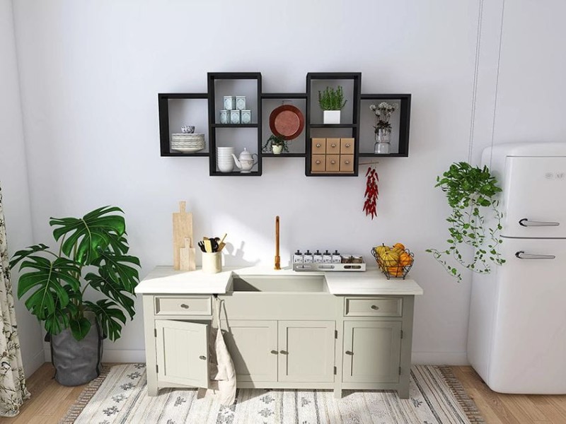 Półka Wisząca Femton czarna