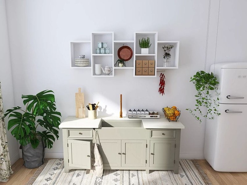 Półka Wisząca Femton biała