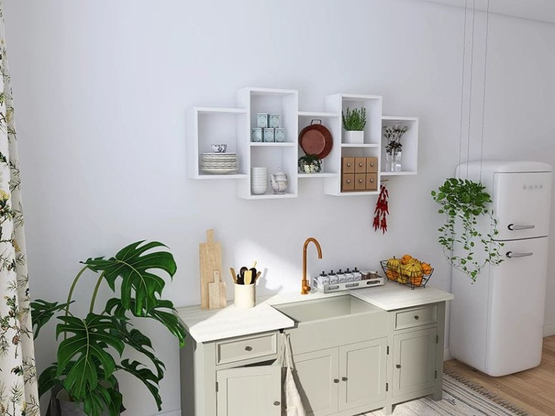 Półka Wisząca Femton biała