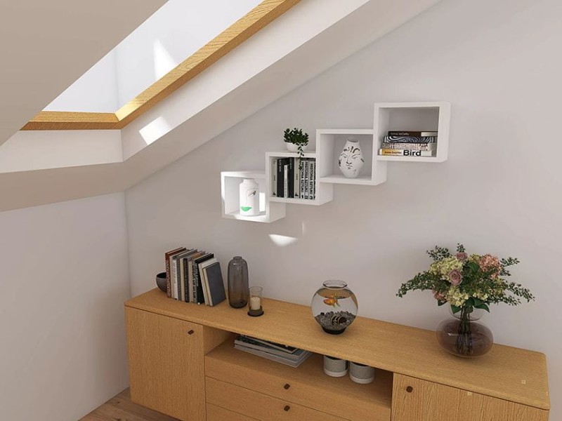 Półka Wisząca Atta biała