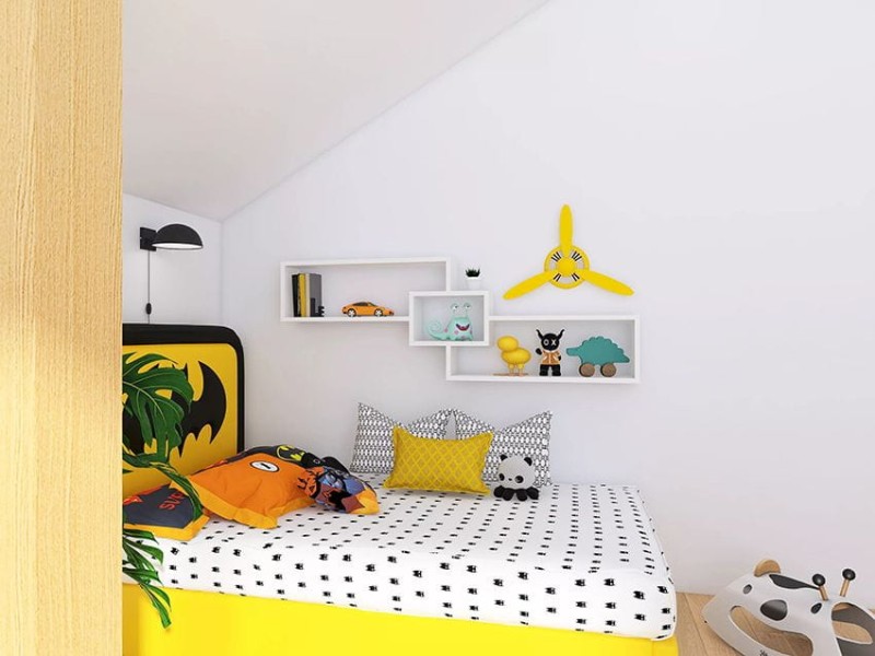 Półka Wisząca Sjun biała