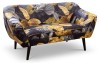 Sofa tapicerowana Kwiaty w stylu skandynawskim