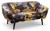 Sofa tapicerowana Kwiaty w stylu skandynawskim