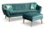 Sofa tapicerowana Cindy IV w stylu skandynawskim