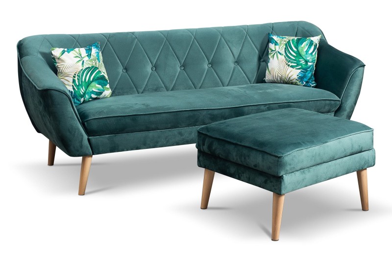 Sofa tapicerowana Cindy IV w stylu skandynawskim