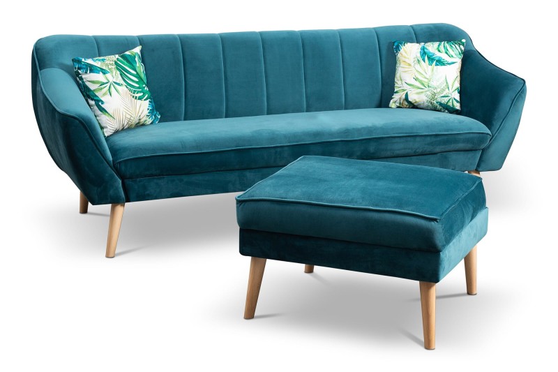Sofa tapicerowana Grace IV w stylu skandynawskim