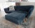 Sofa Mia IV w stylu skandynawskim z podnóżkiem