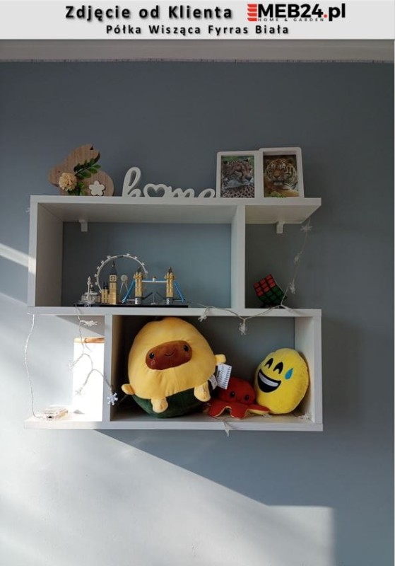 Półka Wisząca Fyrras biała - zdjęcie od klienta