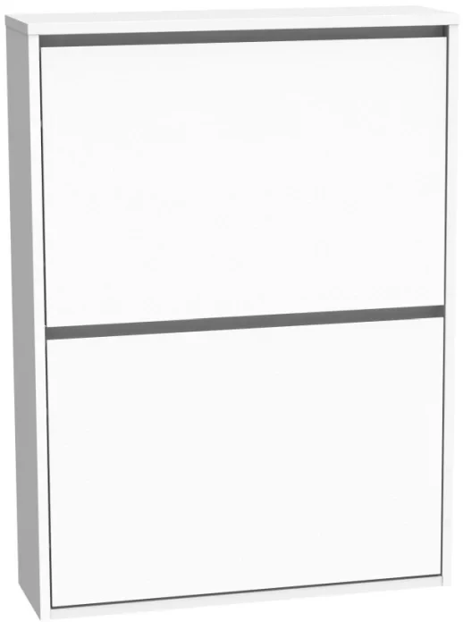 Szafka na buty metalowa Cube 2 biała