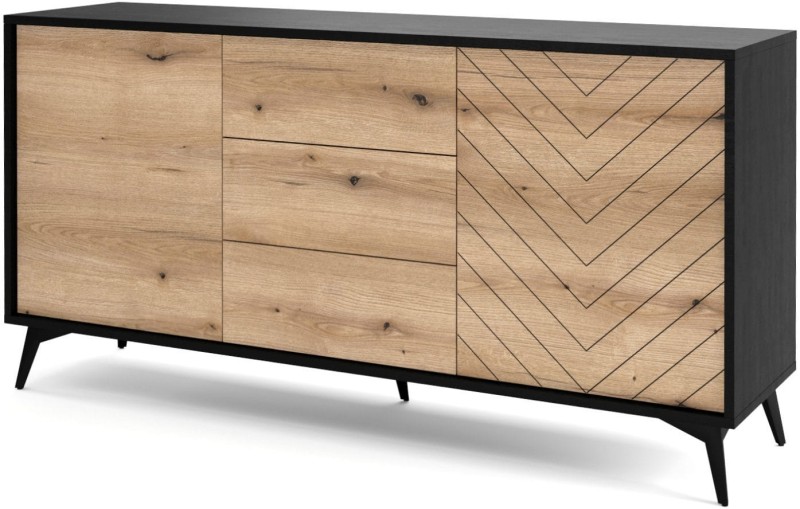 Komoda Diamond szeroka z szufladami