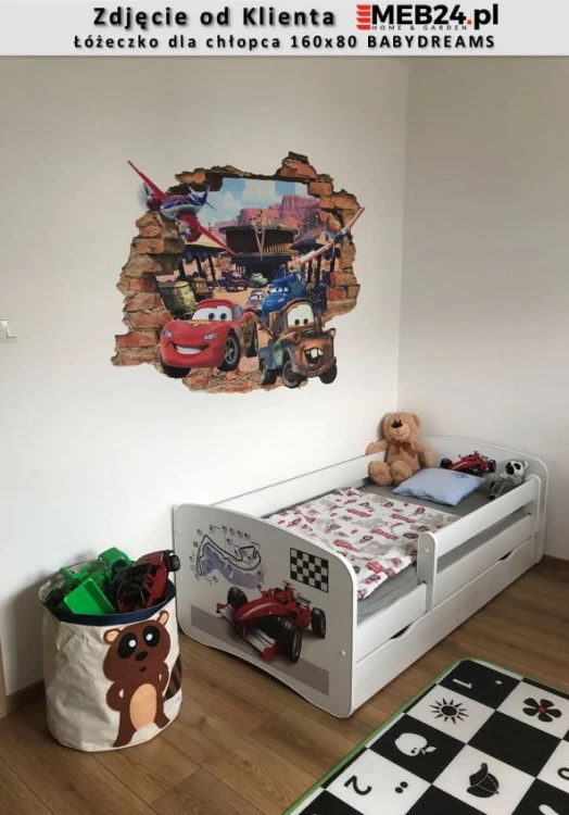 Łóżeczko dla chłopca 160x80  zdjęcie od klienta