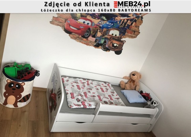 Łóżeczko dla chłopca 160x80  zdjęcie od klienta