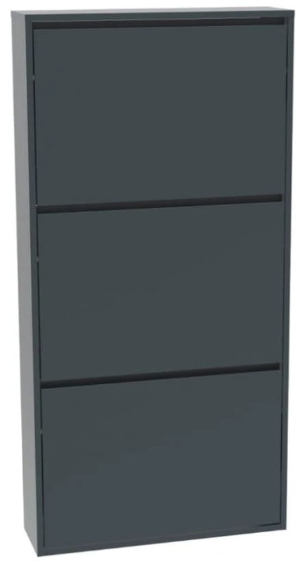 Szafka na buty metalowa Cube 3 grafit