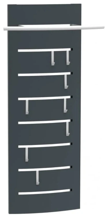 Wieszak średni metalowy Home 2 grafit