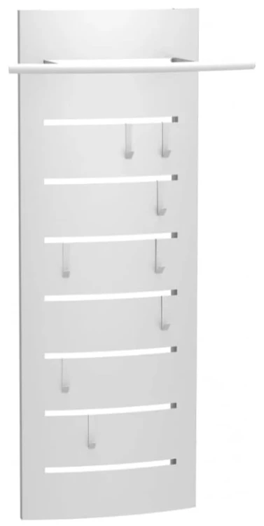 Wieszak średni metalowy Home 2 szary